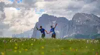 Alpe di Siusi, la corsa green dellâAlto Adige