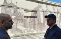 Usa-Italia: Ambasciatore Fertitta a Napoli rende omaggio al murale dedicato agli emigrati