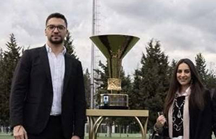 âTour del Trofeoâ: a Tbilisi la coppa dello Scudetto 