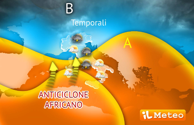 METEO, TEMPERATURE <BR> IN AUMENTO E SOLE 