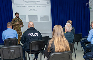 Concluso il corso di Public Affairs del contingente italiano per la Kosovo Police