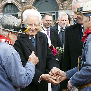 President Mattarella visits Marcinelle, commemorates mining tragedy