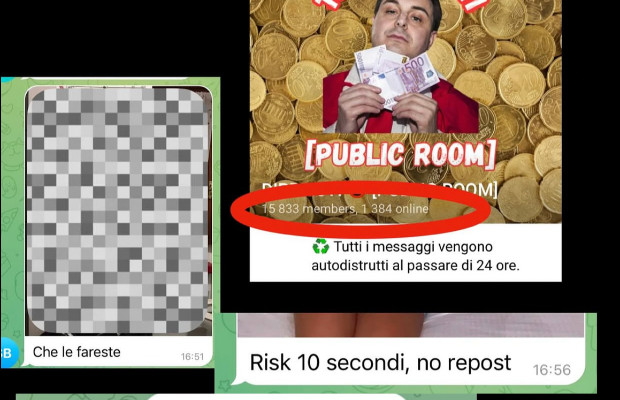 PORNOGRAFIA, METER: <BR> BASTA GRUPPI TELEGRAM