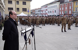 I Lancieri di Novara in Kosovo: il saluto del Fvg al reparto in partenza per la missione Kfor