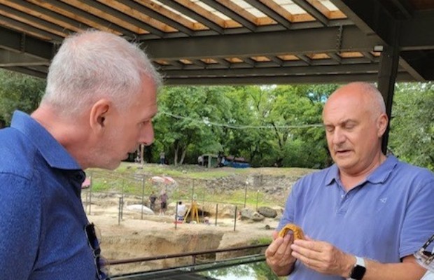 Georgia, lâAmbasciatore DâAntuono visita il sito archeologico di Dmanisi