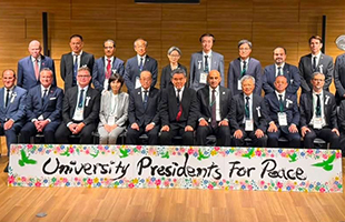 University of Perugia joins global rectorsâ Conference for Peace in Hiroshima