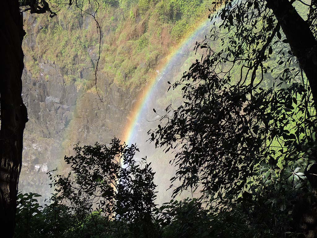 731 - Cascate Vittoria arcobaleno - Botswana