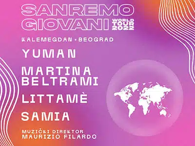 Sanremo Giovani World Tour 2022 fa tappa in Serbia