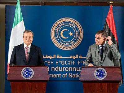 DRAGHI IN LIBIA: MOMENTO PER RICOSTRUIRE AMICIZIA 