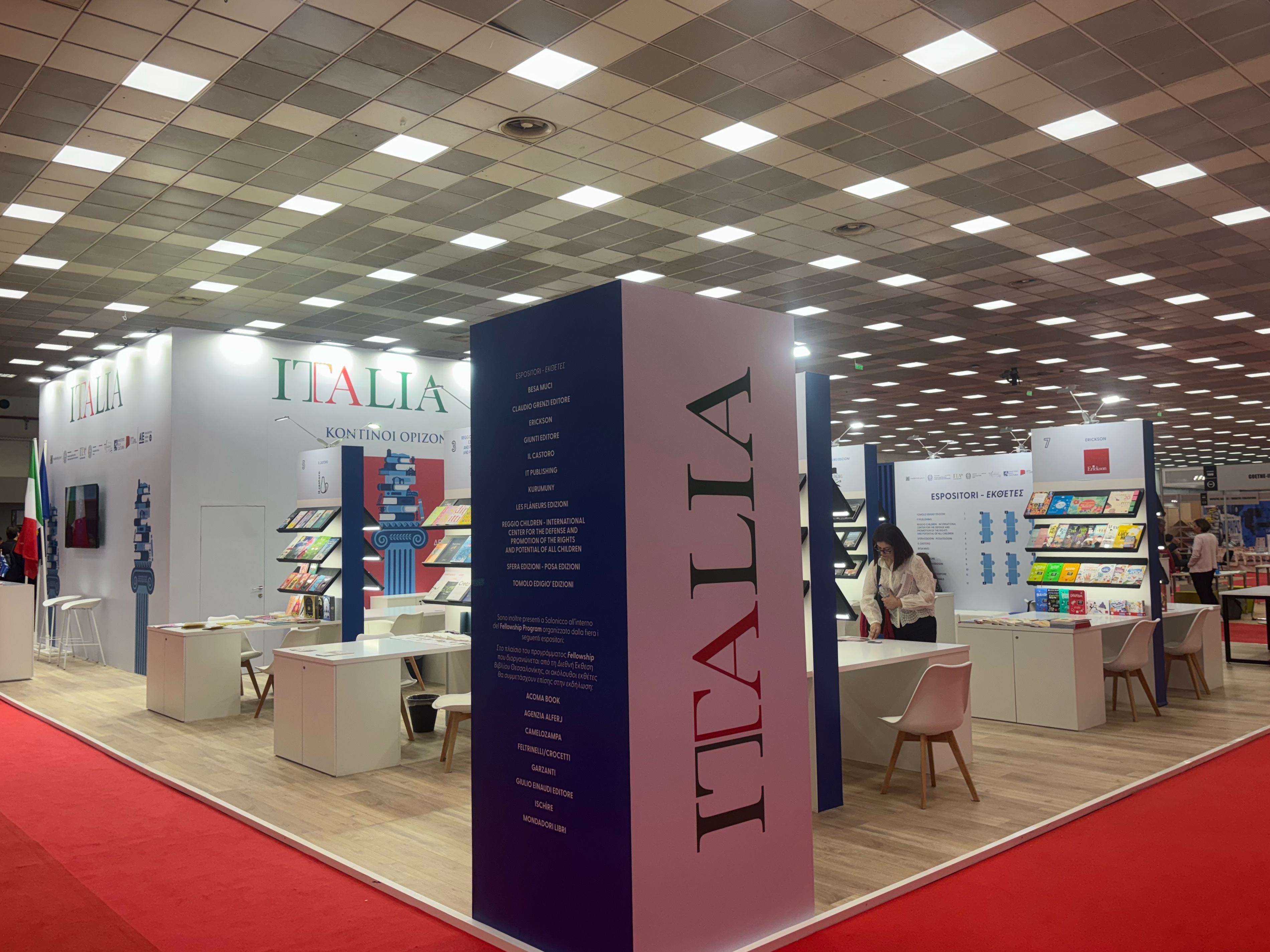 Grecia, lâambasciatore Cuculi inaugura la fiera del libro di Salonicco: Italia ospite dâonore