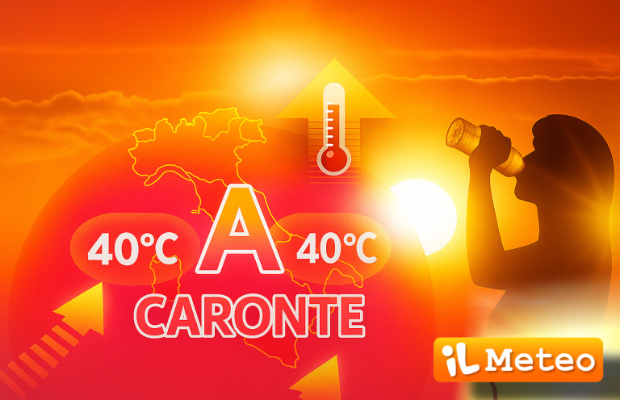CARONTE Eâ IN ARRIVO:<BR> ITALIA VERSO I 40 GRADI