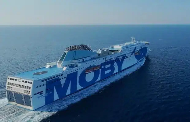 MOBY FANTASY, A OLBIA <BR> IL TRAGHETTO DA RECORD