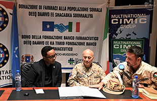 Donation of medicines to the Presidential Hospital in Mogadishu