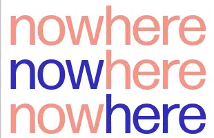 Arte, âNow here is nowhereâ <br> in mostra nella Grande Mela