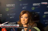 Semplificazione, Casellati: tema strategico, non solo italiano ma europeo 