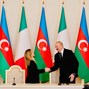 Meloni visits Azerbaijan to strengthen energy ties amid Europeâs supply push