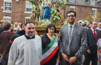 Il Comites di Manchester alla processione della Madonna del Rosario