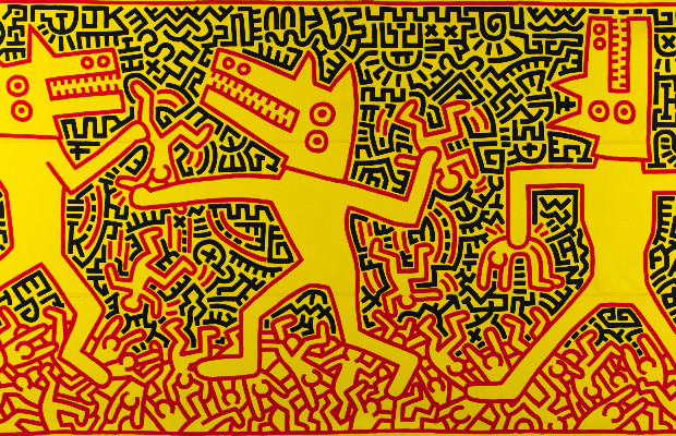KEITH HARING, A ROMA <BR> LA MOSTRA EVENTO