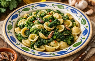 Orecchiette con le cime di rapa: la Puglia nel piatto