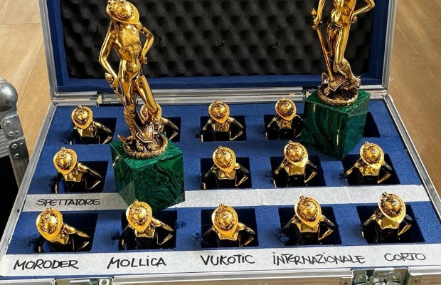 IL DAVID DI DONATELLO E' VERMIGLIO ED E' DONNA