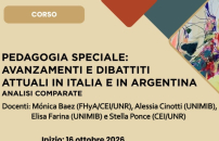 Italia-Argentina: a Rosario corso comparato sulla pedagogia speciale