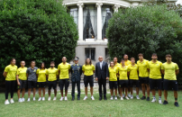 Giornata sport italiano nel mondo: gli atleti di judo in Ambasciata a Madrid