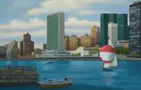 A Massa i paesaggi irreali di Aldo Damioli