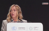 Cop29, Meloni: Italia fa sua parte per clima ma no approccio ideologico