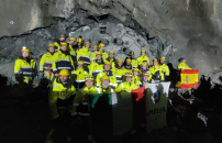 Oslo: tunnel per canalizzazione idrica, Amb. Nicoletti alla conclusione dei lavori