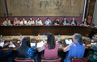 La commissione parlamentare di inchiesta sul femminicidio in visita a Madrid