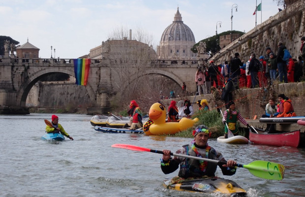 PACE, MARCIA MONDIALE <BR> FA TAPPA A ROMA  