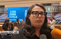 GAZA, ASCARI: INTERROGAZIONE M5S PER CHIEDERE PROTEZIONE A GLOBAL SUMUD FLOTILLA 