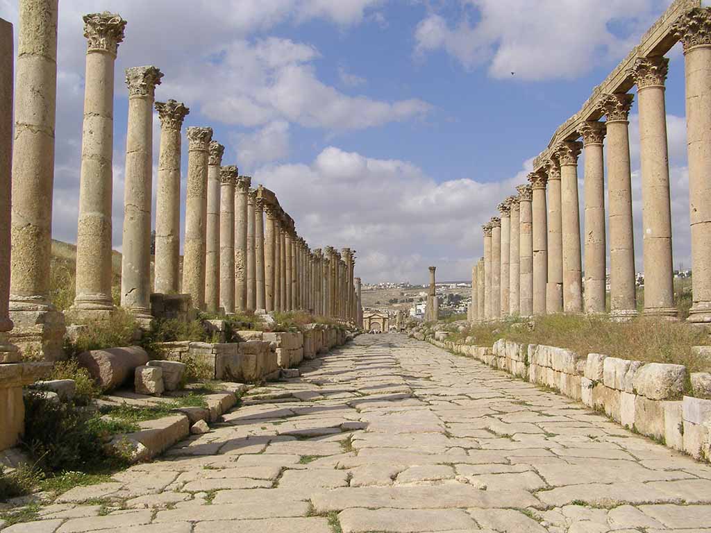 272 - La cittaÌ romana di Jerash - Giordania