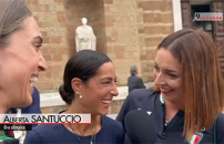 GIORNATA SPORT ITALIANO NEL MONDO, SCHERMITRICI ITALIANE ALLA FARNESINA 