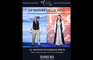 âThe Snow Queenâ brings the spirit of Milano-Cortina to Brussels