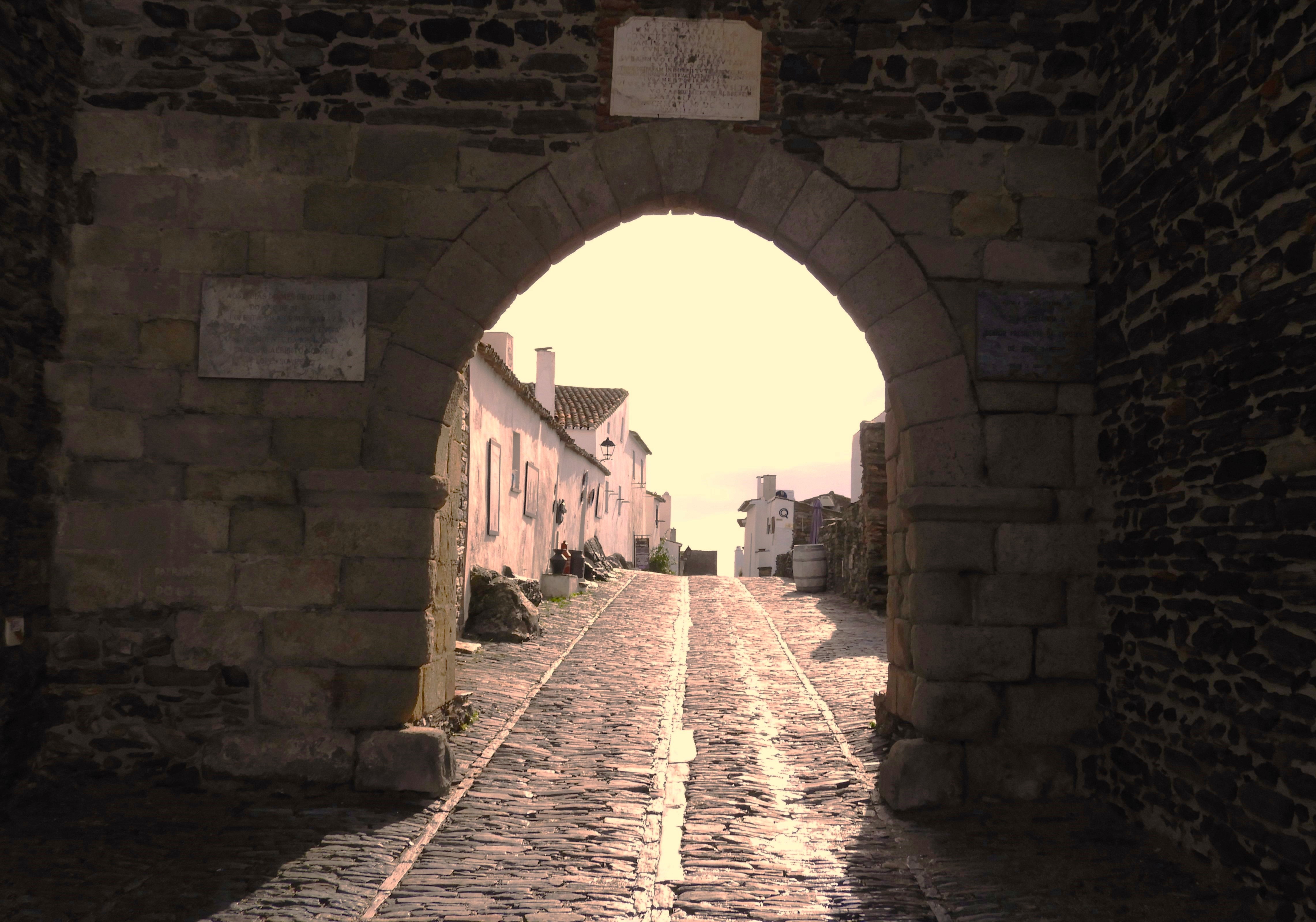 1176 - Porta di ingresso a Monsaraz nella regione dell'Alentejo - Portogallo