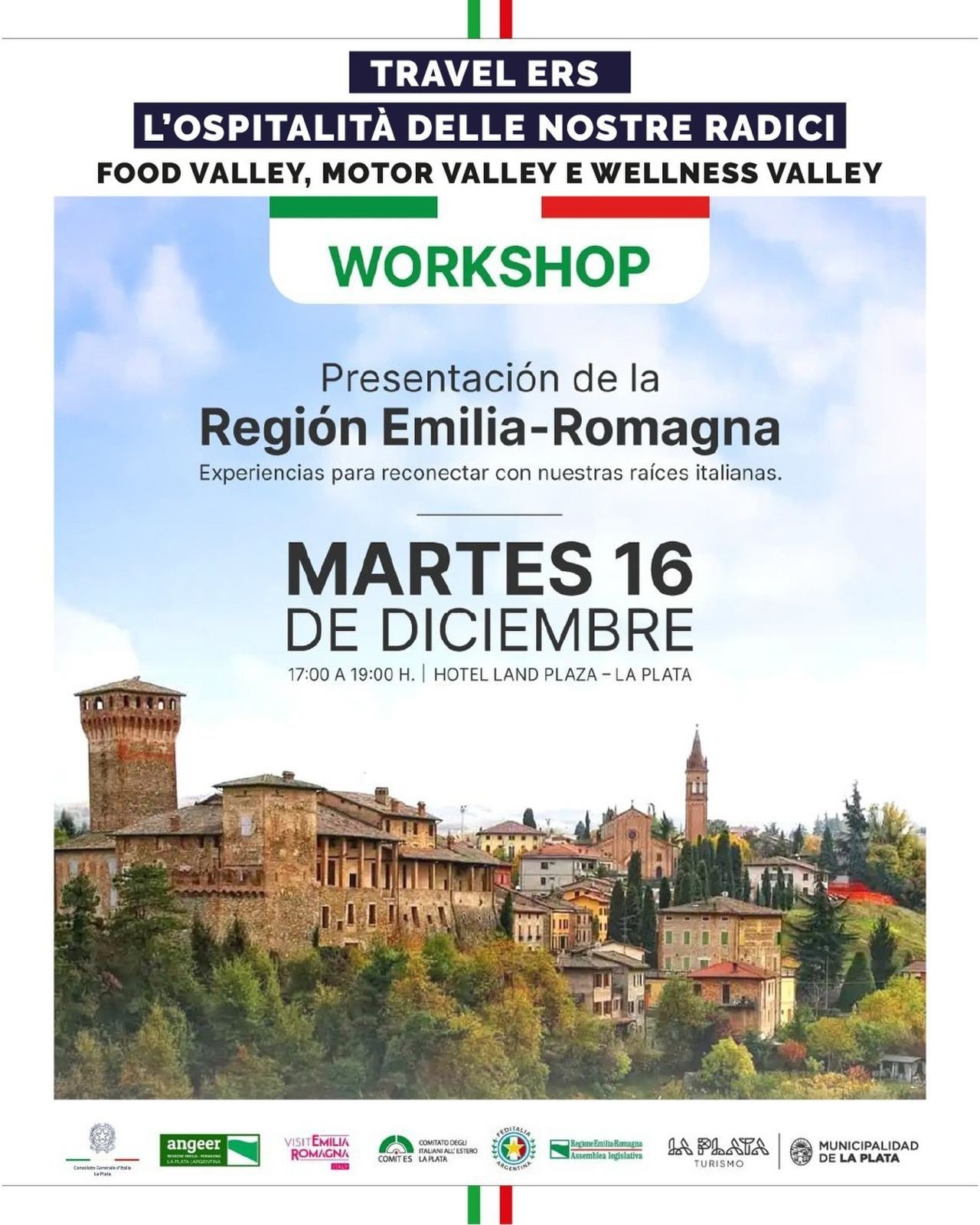 Argentina-Emilia-Romagna unite nel segno dellâospitalitÃ  