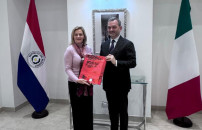 UniversitÃ , incontro tra lâAmbasciatrice del Paraguay e il Rettore di Teramo