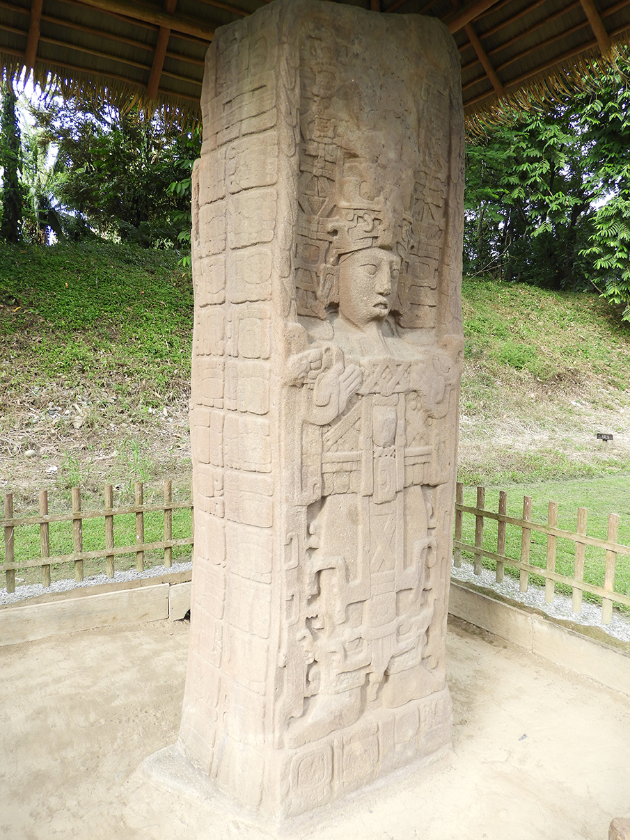Stele Maya a Quirigua - Guatemala