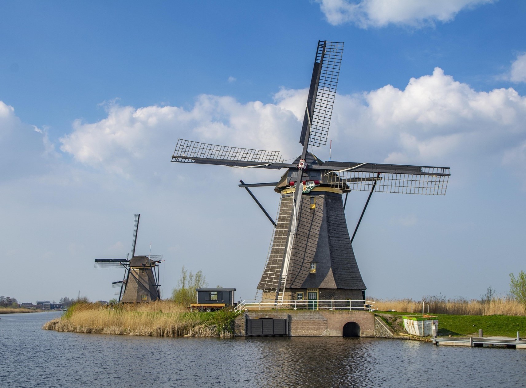 Mulini a vento di Kinderdijk - Olanda