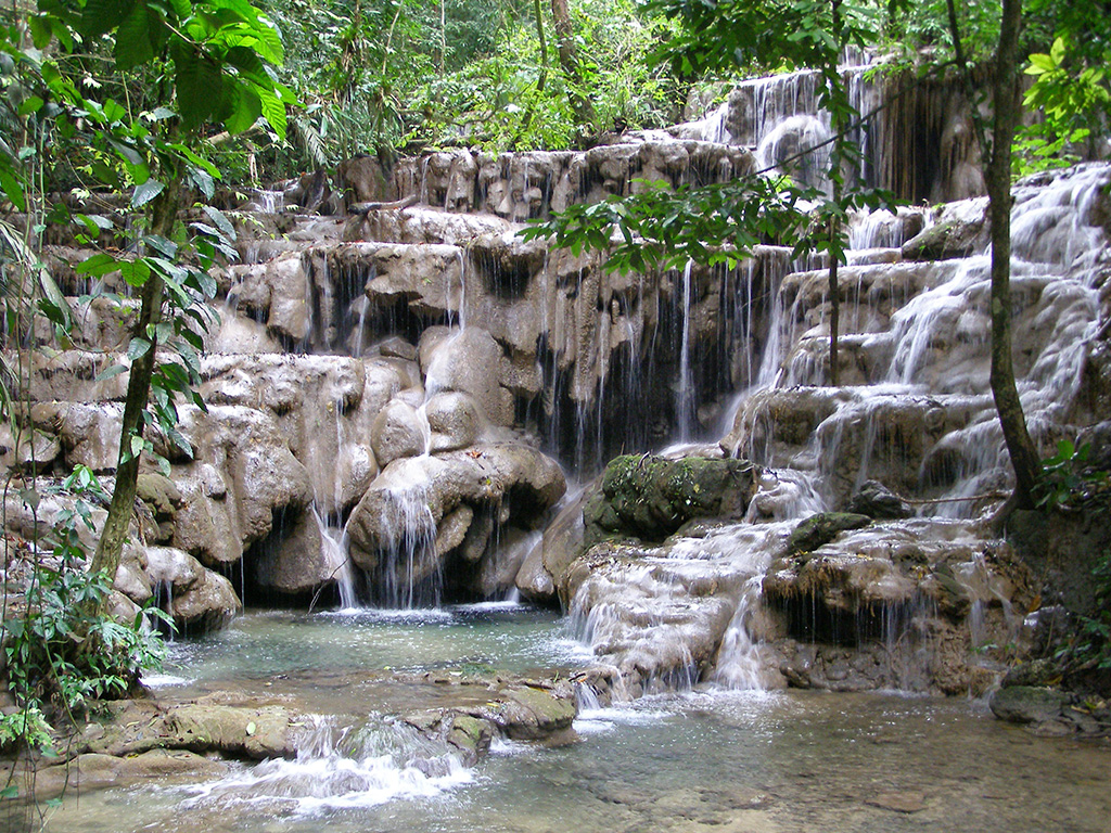 781 - Cascata nei pressi di Campeche - Messico