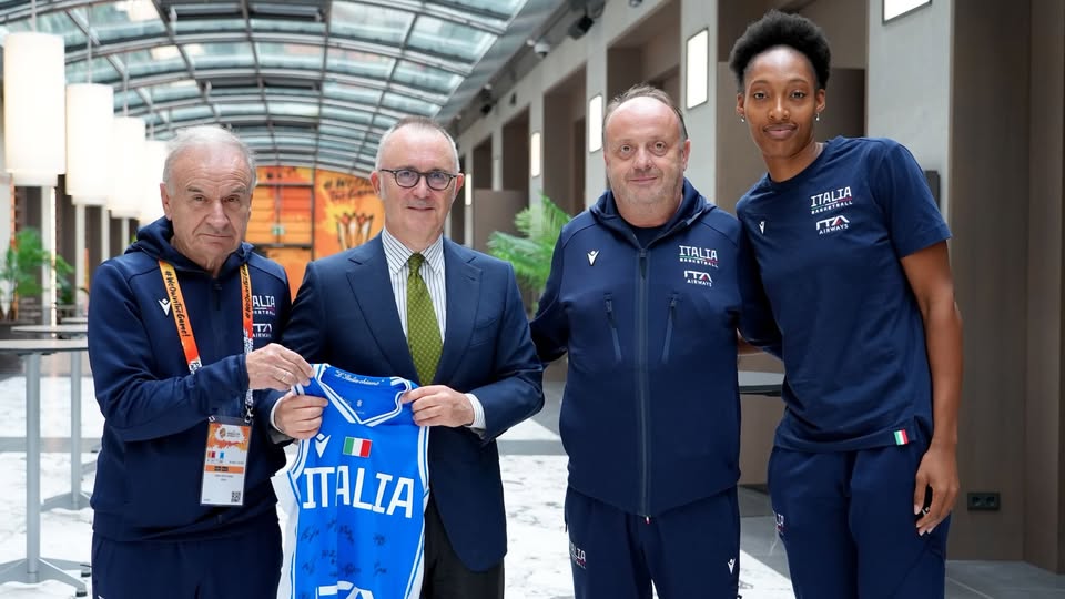 La Nazionale femminile di pallacanestro a Berlino