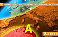 DOMENICA DI SOLE, POI TEMPORALI AL NORD