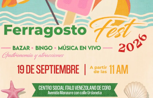 Ferragosto Fest al Centro Social Ãtalo Venezolano di Coro
