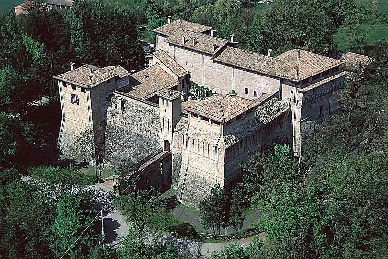 Il castello di Felino, sui colli parmensi