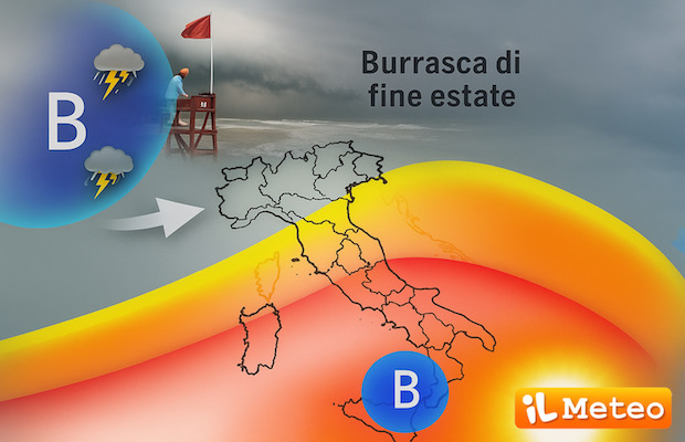 ARRIVA LA BURRASCA <br>DI FINE ESTATE