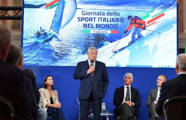 TAJANI: EVENTI SPORTIVI <BR> NOSTRI âAMBASCIATORIâ 