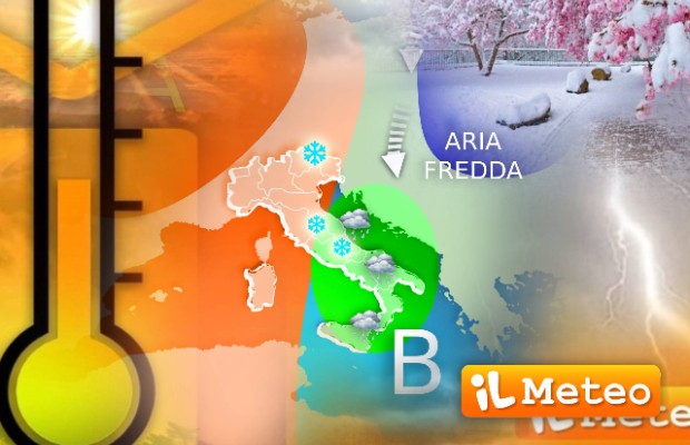 MALTEMPO E FREDDO, POI L'ANTICICLONE AFRICANO