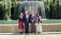 Il sindaco di Tivoli riceve lâambasciatore danese 