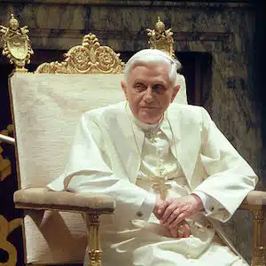 Pope Ratzinger is 